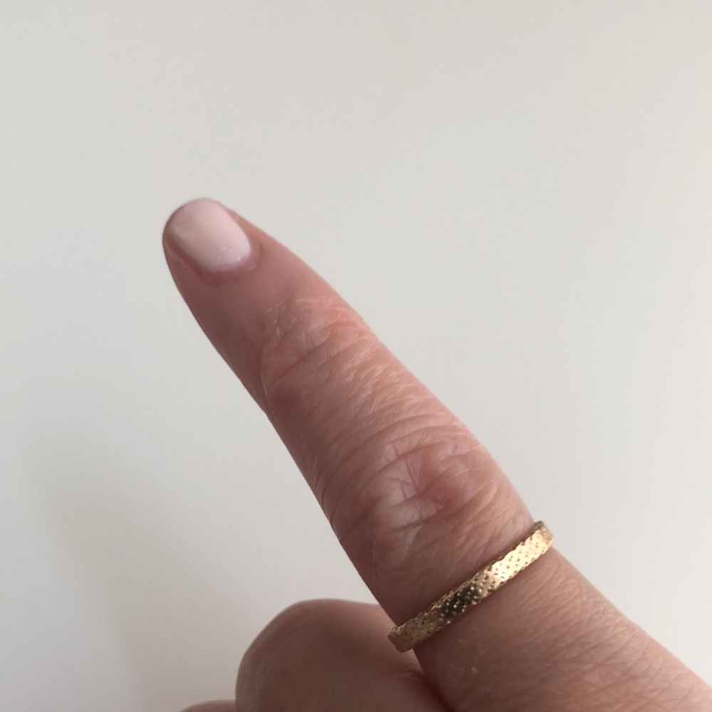 Gold Band Ring